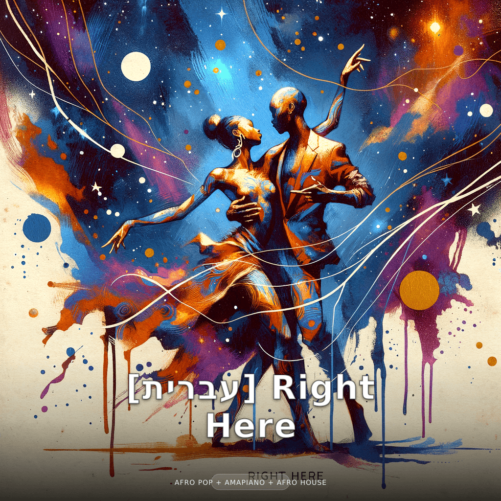 [Hebrew] Right Here