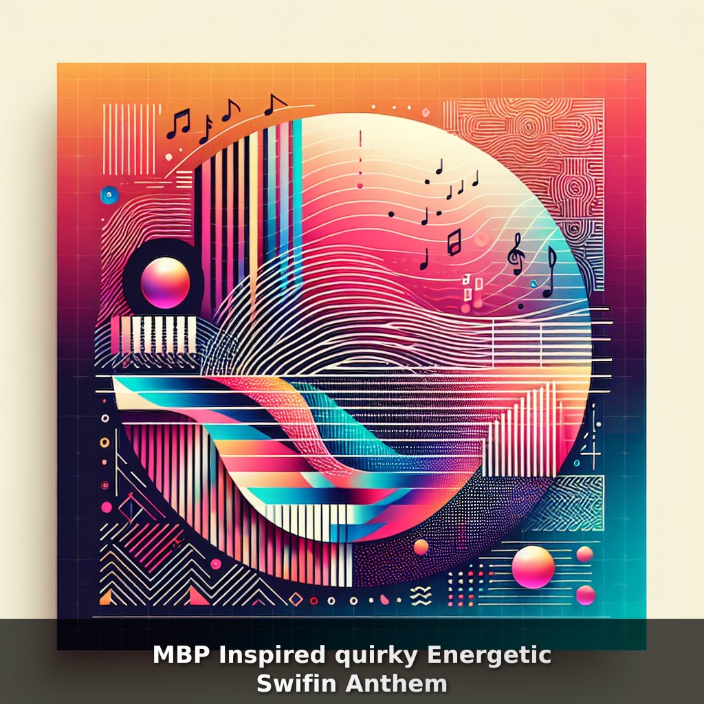039 MBP Inspired quirky Energetic Swifin Anthem