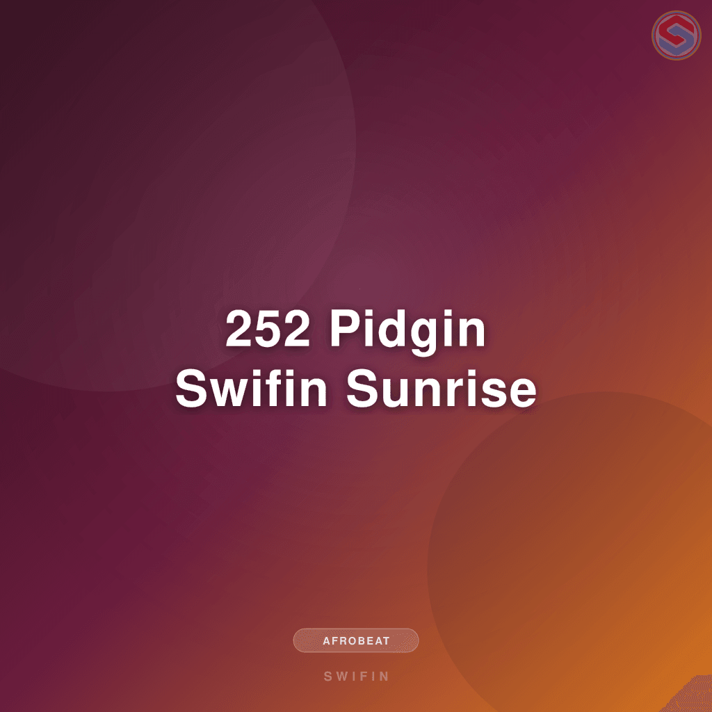 252 Pidgin Swifin Sunrise