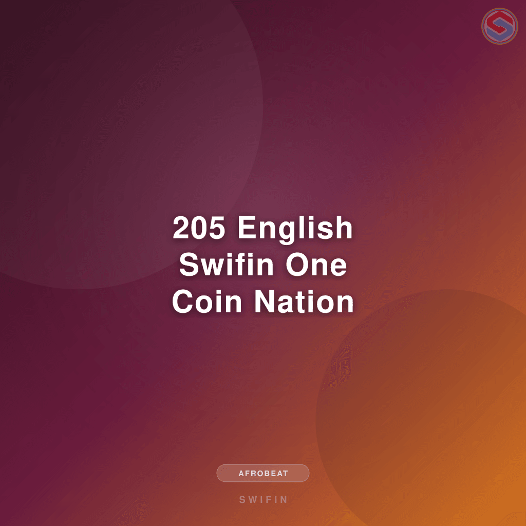 205 English Swifin One Coin Nation