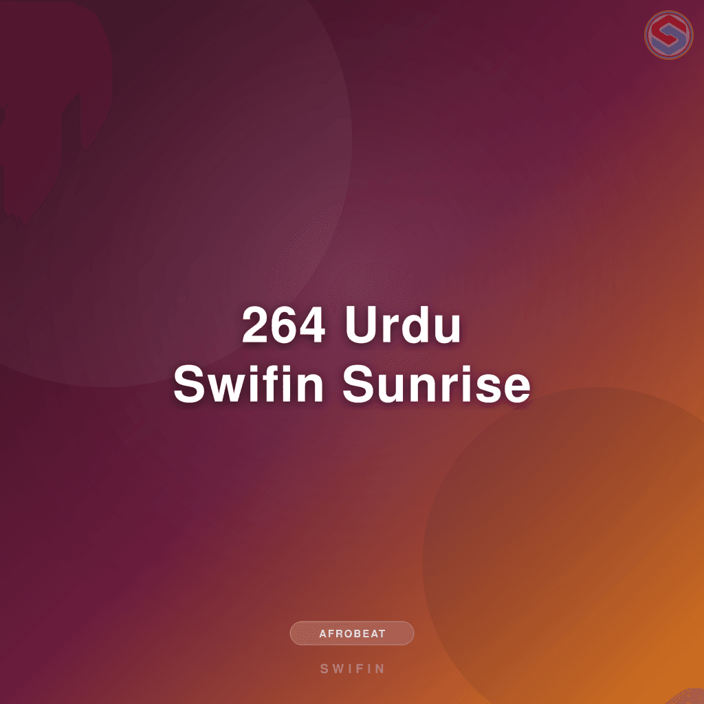 264 Urdu Swifin Sunrise
