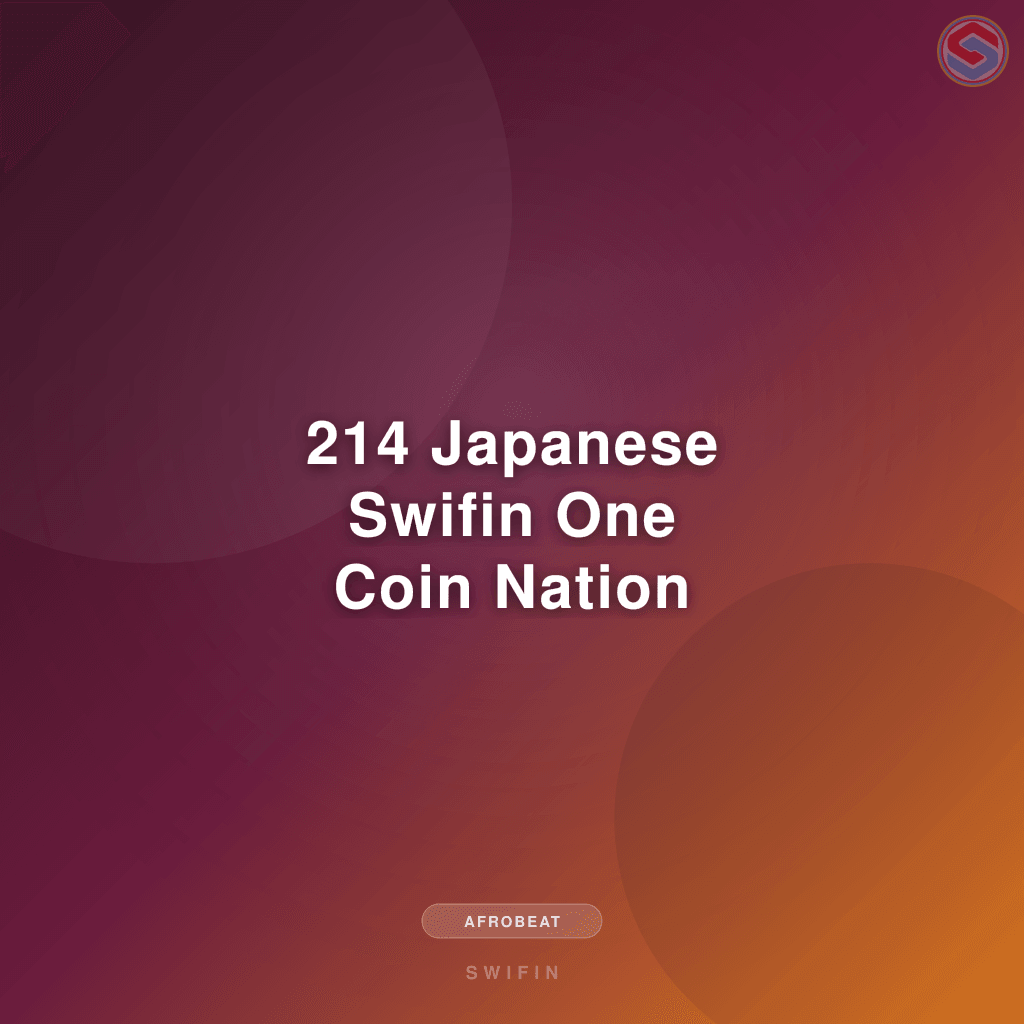 214 Japanese Swifin One Coin Nation